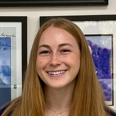 Rehabilitation Aide Sara Mills Smiling